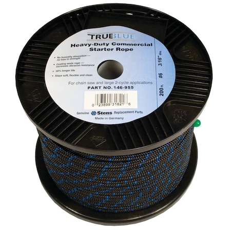 Stens Starter Rope No 6 Solid Braid; 146-955 200 ft 146-955